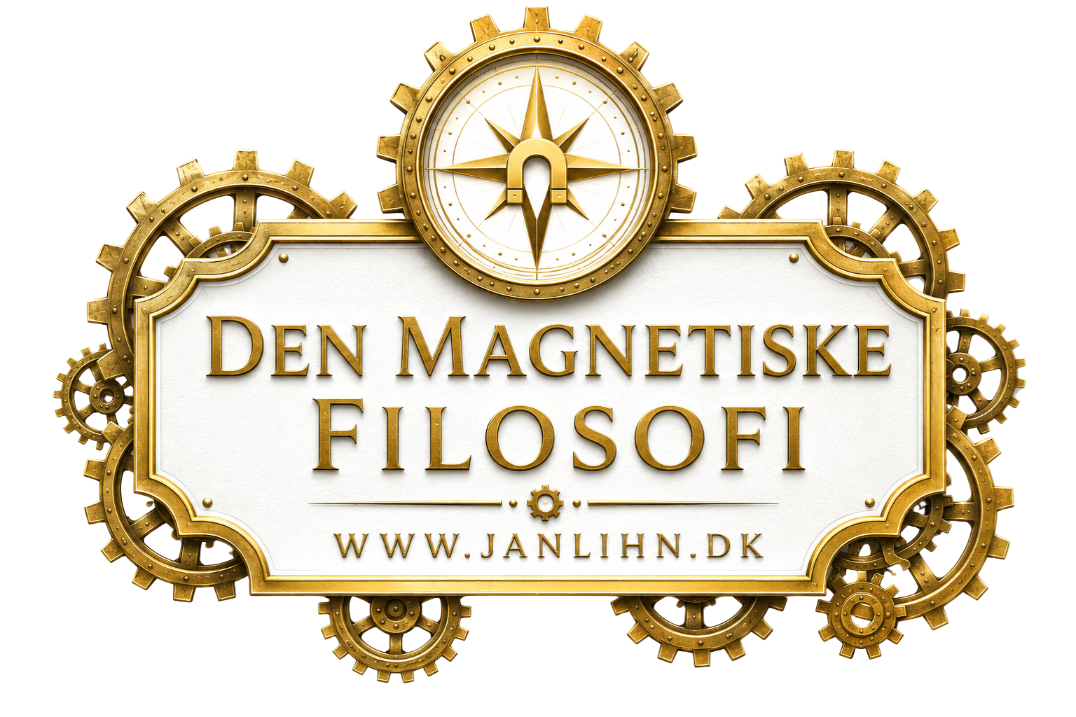 Magnetisk filosofi logo til bilederne